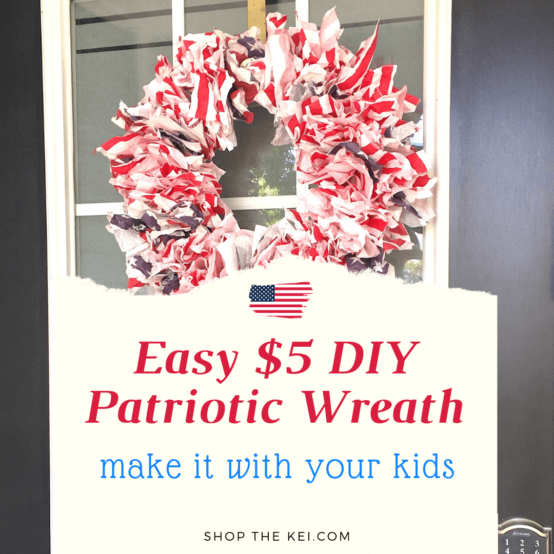 July Fourth DIY Wreath - Shop The Kei
