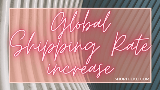Shipping Rate Changes in 2021 - Shop The Kei