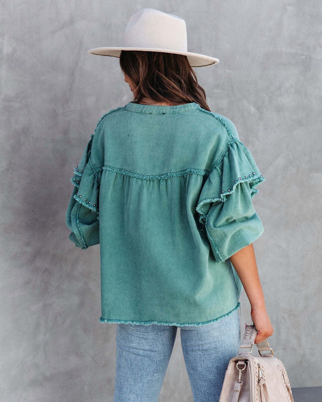 Alysa Shirt Jacket - Shop The Kei - Tops