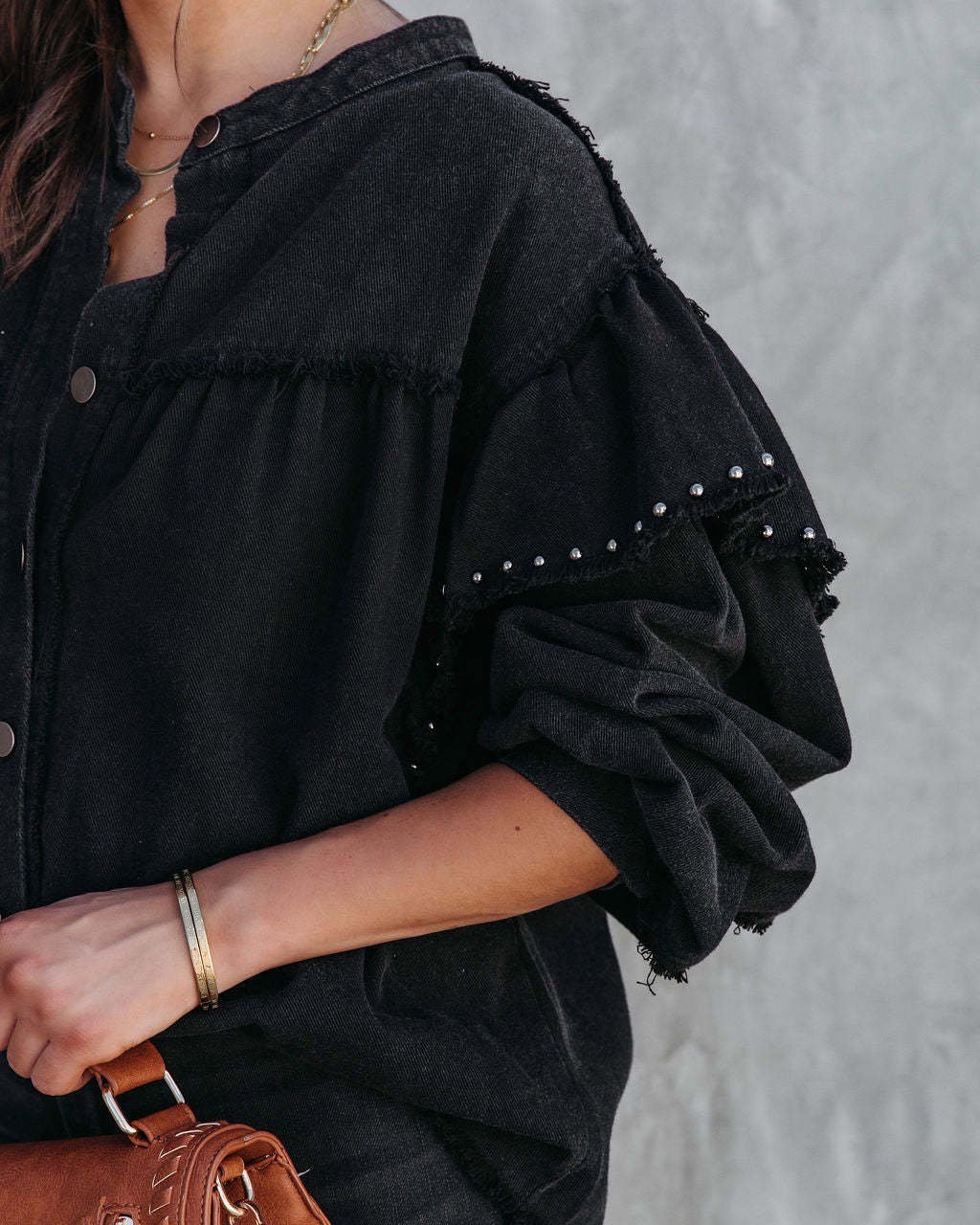 Alysa Shirt Jacket - Shop The Kei - Tops