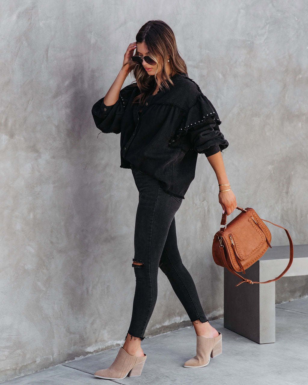 Alysa Shirt Jacket - Shop The Kei - Tops