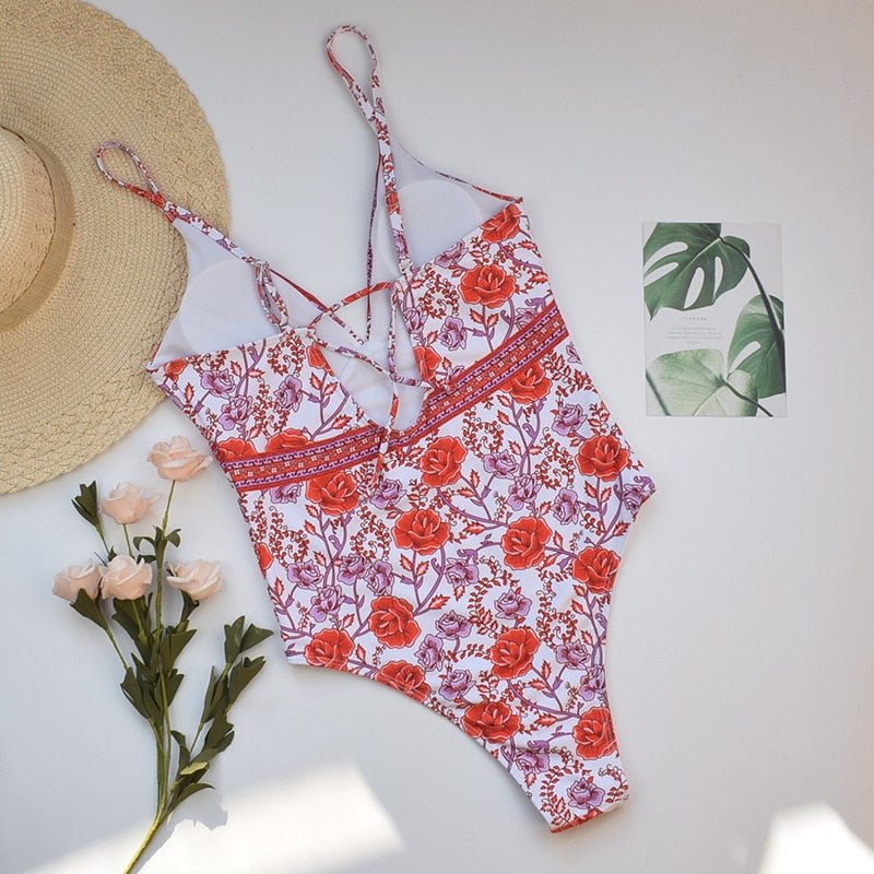 Rosa One Piece Swimsuit - Shop The Kei - Swim