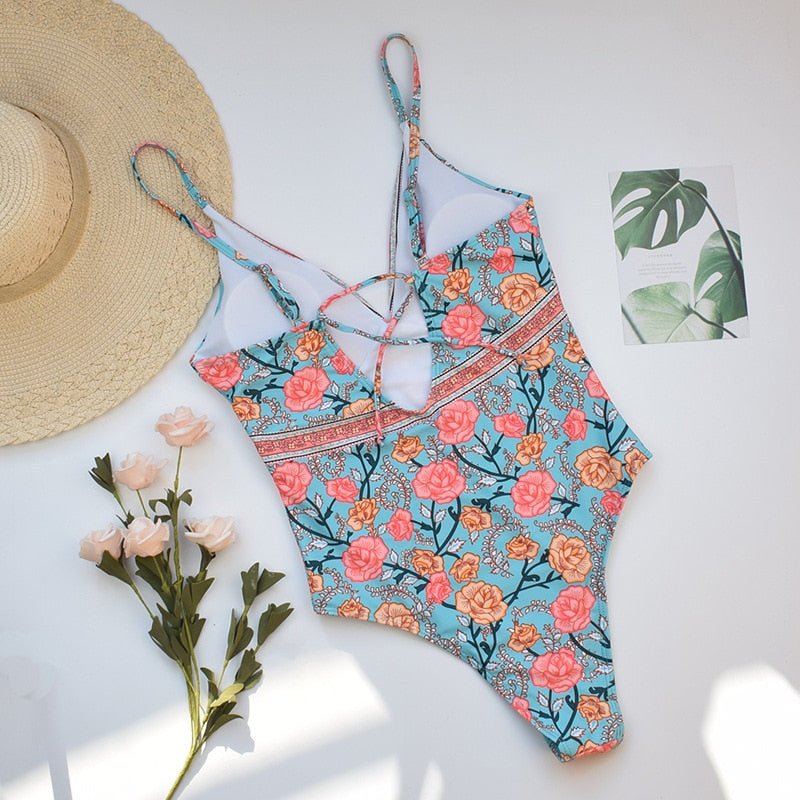 Rosa One Piece Swimsuit - Shop The Kei - Swim
