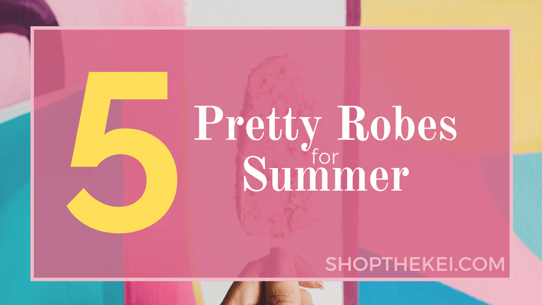 5 Pretty Summer Robes - Shop The Kei
