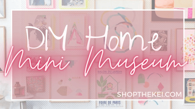 Kid Art Gallery Wall