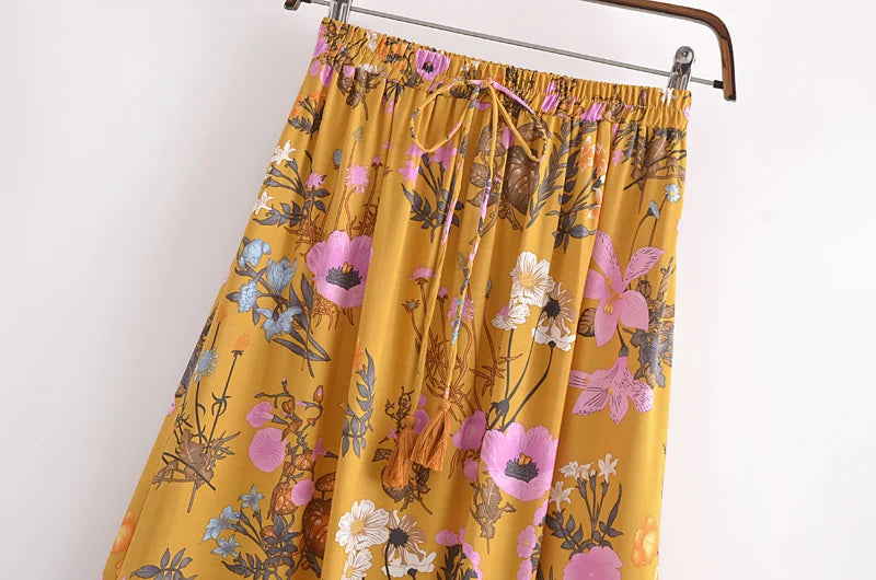 Poppy Summer Maxi Skirt