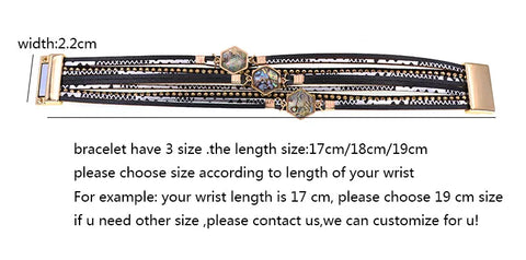 Bracelet with decorative elements on a white background