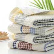 PetalDry™ Striped Cotton Bath Towel