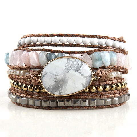 Boho Crystal Bracelet Set