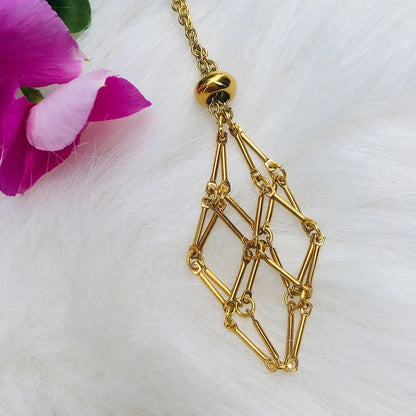 Crystal Holder Necklace