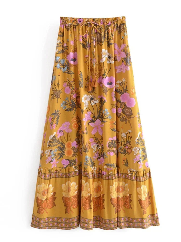 Poppy Summer Maxi Skirt