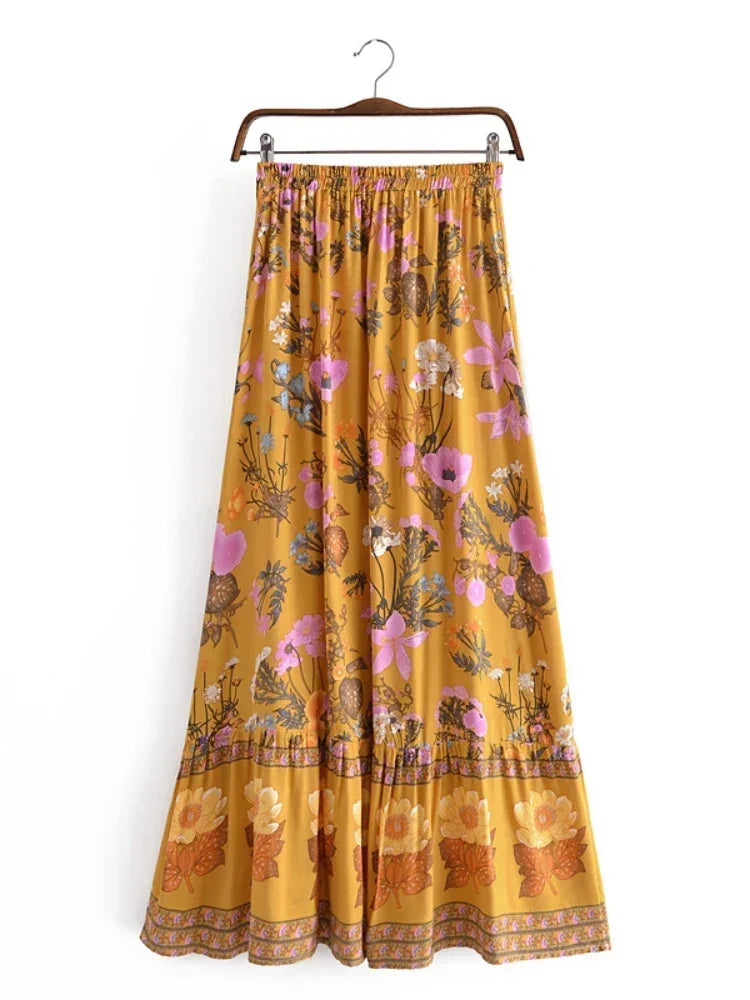 Poppy Summer Maxi Skirt