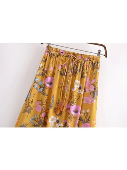 Poppy Summer Maxi Skirt