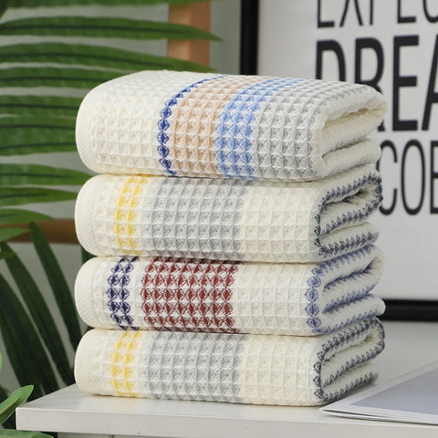 PetalDry™ Striped Cotton Bath Towel