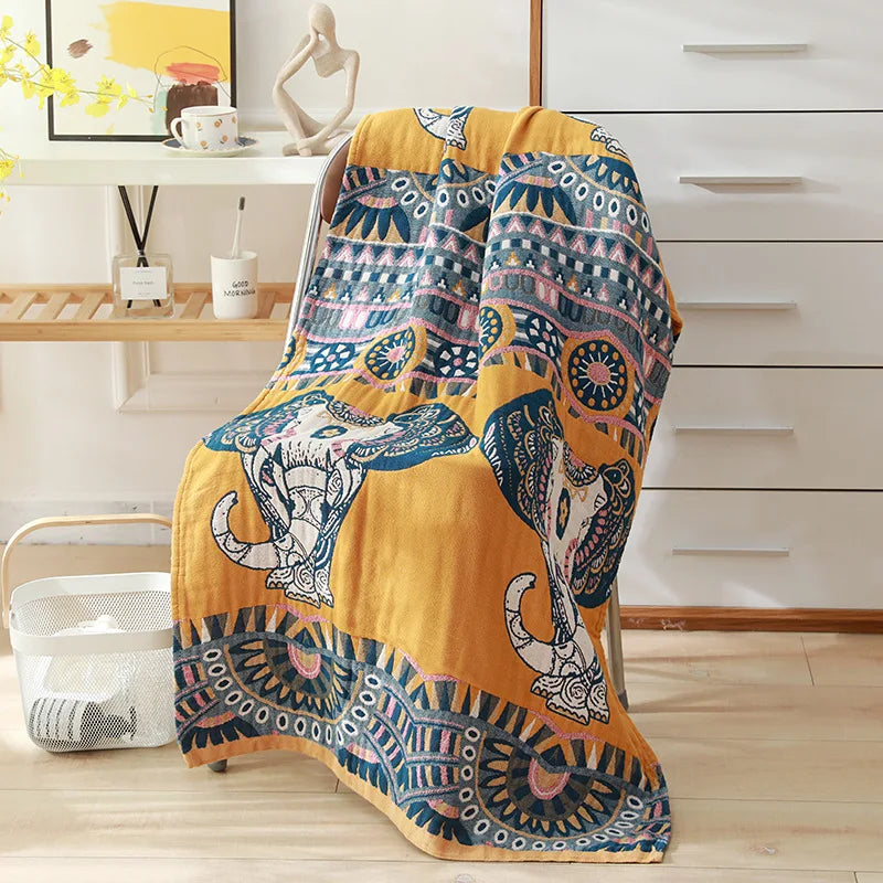 Runa Cotton Blanket Towel - Shop The Kei