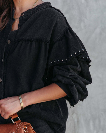 Alysa Shirt Jacket - Shop The Kei - Tops