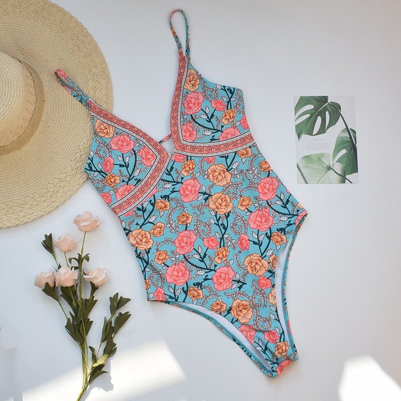 Rosa One Piece Swimsuit - Shop The Kei - Swim