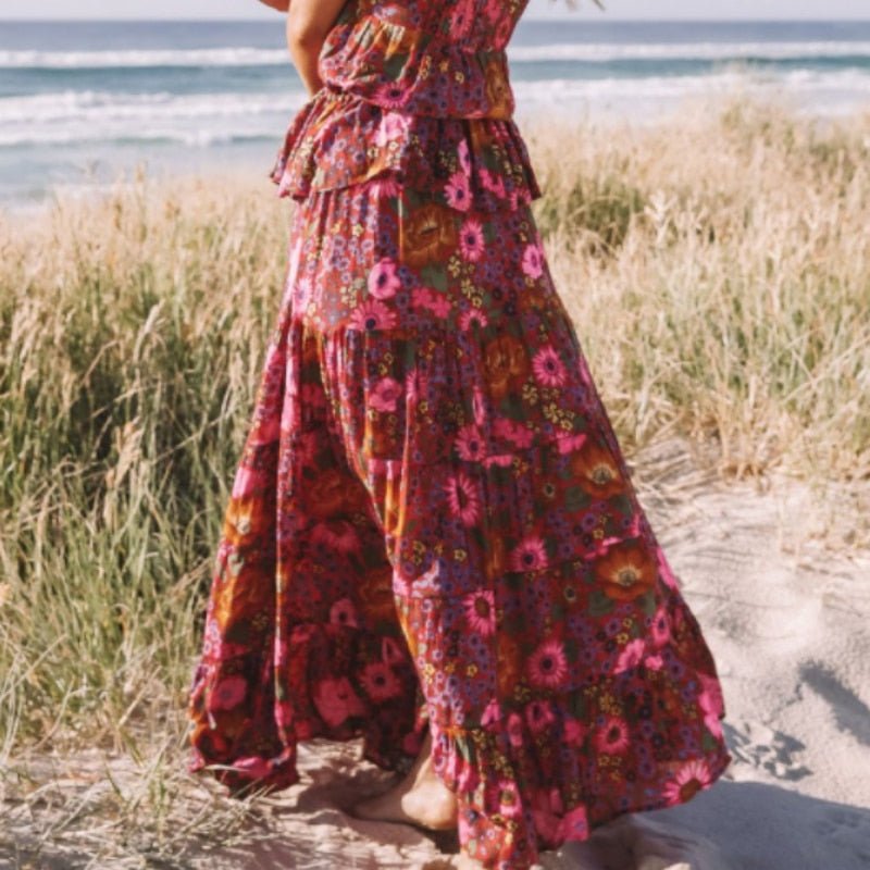 Desert daisy hot sale maxi skirt